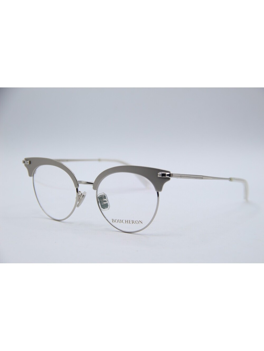 Boucheron Bc0040O 003 Silver Authentic Eyeglasses Frame 50-17 140